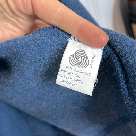 Unique GEIGER oversized lagenlook wool coat - Picture 7 of 8